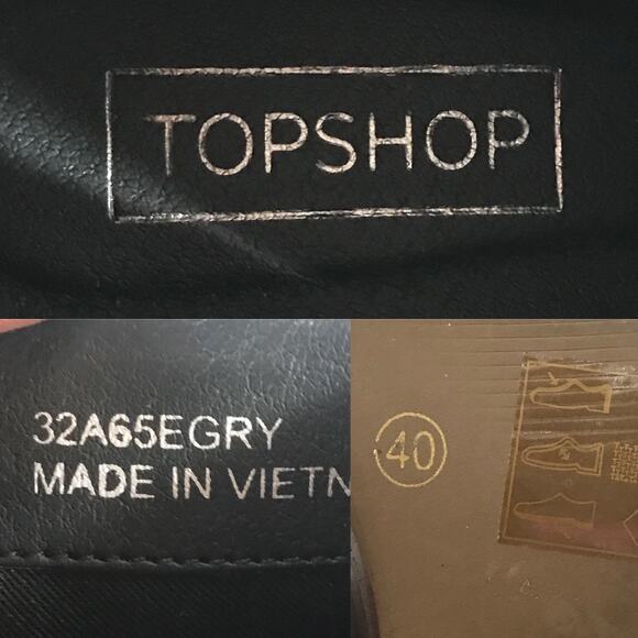 Top Shop Womens Brown Suede Ankle Booties Low Block Heeled Size 40/9 - Picture 4 of 4